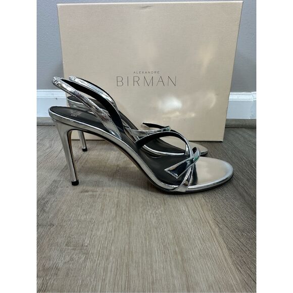 Alexandre Birman Tita 85 Silver Size EU38.5/US8.5 $695 - Picture 10 of 15